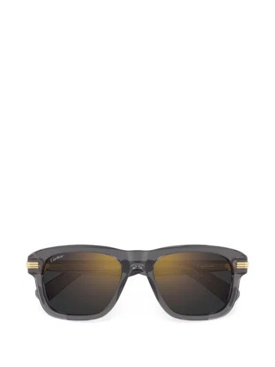 Cartier Square-frame Sunglasses In Multi