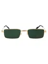 Cartier Sunglasses Woman Petroleum Blue In Gold