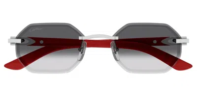 Cartier Sunglasses In Metallic