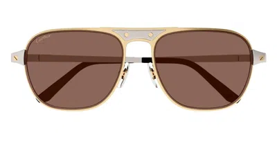 Cartier Sunglasses In Gold