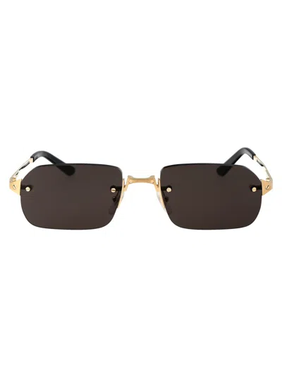 Cartier Sunglasses Ct0460 S 001 In Gold