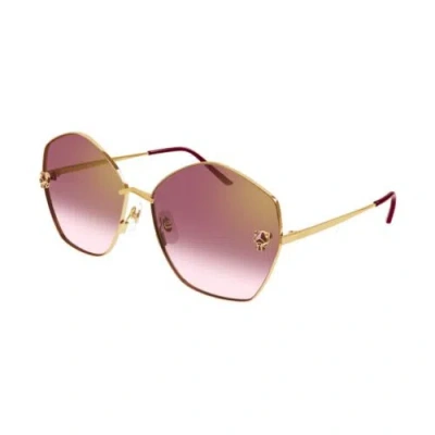 Pre-owned Cartier Sunglasses Glasses. Gold Frame Panther De . Nwt. Retail $1245 In Multicolor