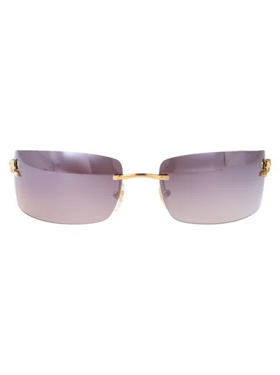 Cartier Sunglasses In Gold