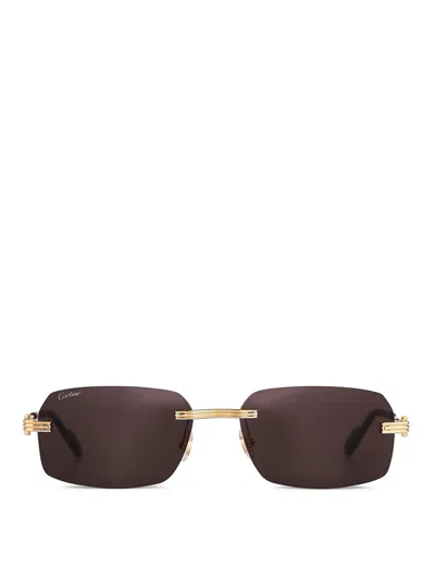 Cartier Sunglasses In Brown