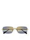 Cartier Ct0271s 006 Sunglasses In Blue