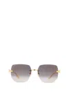 Cartier Sunglasses In Gold