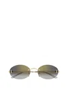 Cartier Eres Blue Dialogue Polyamide Bikini Bottom In Gold