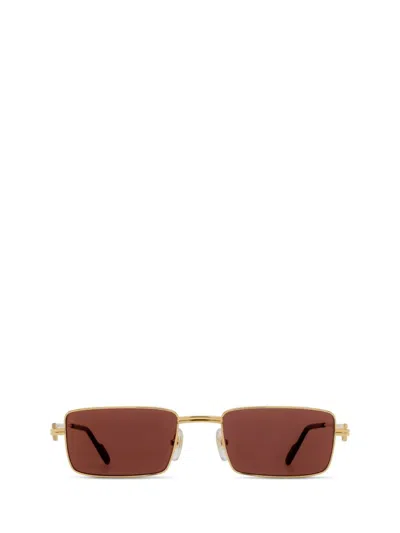 Cartier Sunglasses In Gold