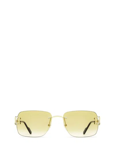 Cartier Sunglasses In Gold