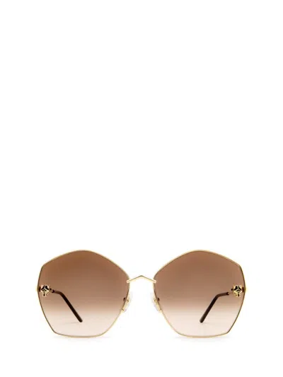 Cartier Sunglasses In Gold