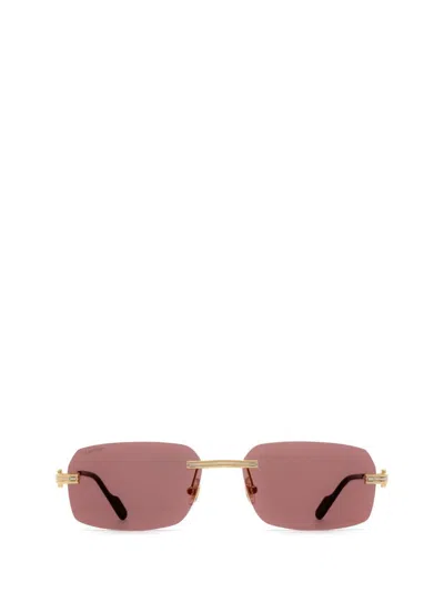 Cartier Sunglasses In Gold