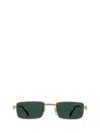 Cartier Sunglasses Woman Petroleum Blue In Gold