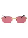 Cartier Ct0271s010 In Gold-gold-pink