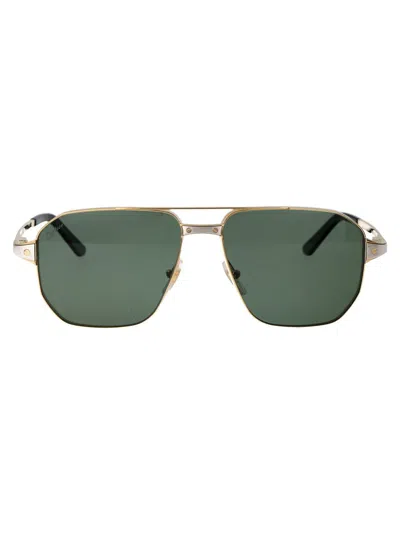 Cartier Sunglasses In Green