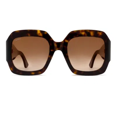 Cartier Sunglasses In Havana/marrone Sfumato