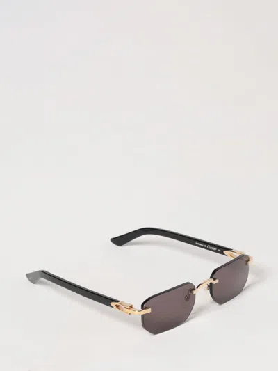 Cartier Sunglasses Men  In Gray