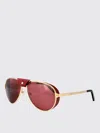 Cartier Navigator-frame Sunglasses In Red