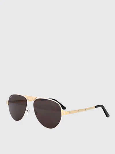 CARTIER CARTIER SUNGLASSES MEN SILVER