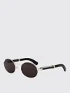 Cartier Geometric Frame Sunglasses In Black