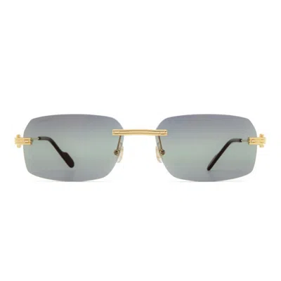 Cartier Sunglasses In Oro/viola