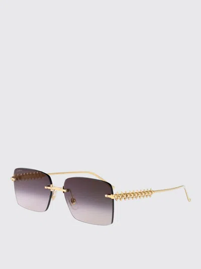 Cartier Sunglasses Woman Gold