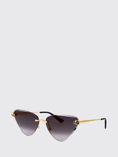 Cartier Sunglasses Woman Yellow Gold