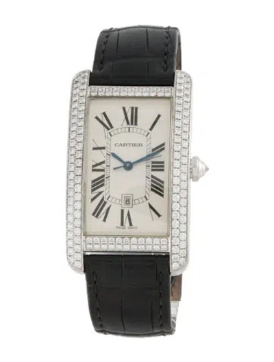 Pre-owned Cartier Tank Américaine In Multi