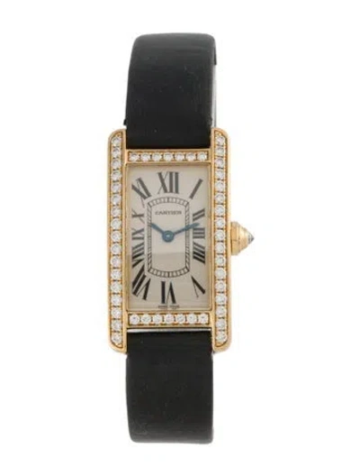 Pre-owned Cartier Tank Américaine Watch In Multi