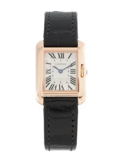Pre-owned Cartier Tank Anglaise Watch In Multicolor