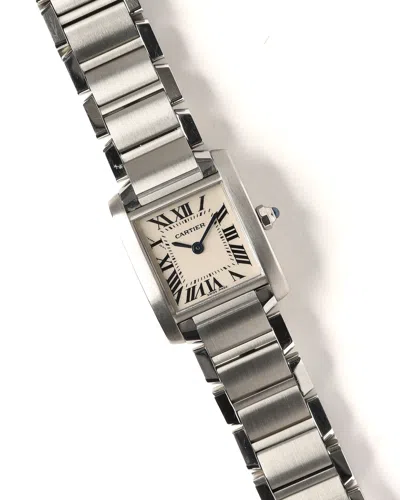 Cartier Tank Francaise 20mm Ca 2010 Watch In Pattern
