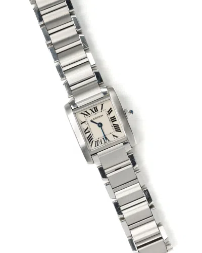 Cartier Tank Francaise 20mm Ref 2384 Ca 2009 In Neutral