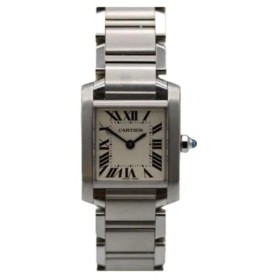 Pre-owned Cartier Tank Française 2384 – Steel – 20 X 25mm – Full Set – 2006 In Multi