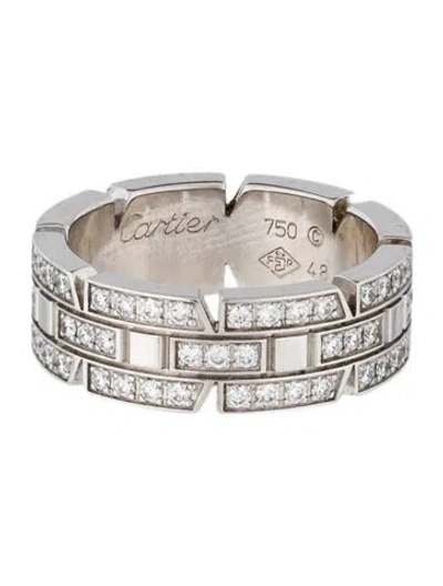 Pre-owned Cartier Tank Française Ring In Multi