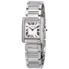 CARTIER PRE-OWNED CARTIER TANK FRANCAISE DIAMOND SILVER DIAL LADIES WATCH W4TA0008
