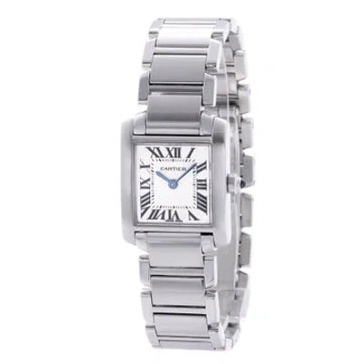 Pre-owned Cartier Tank Française Watch, 20mm In Multi