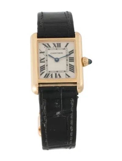 Pre-owned Cartier Tank Louis  Watch, 22mm In Multi