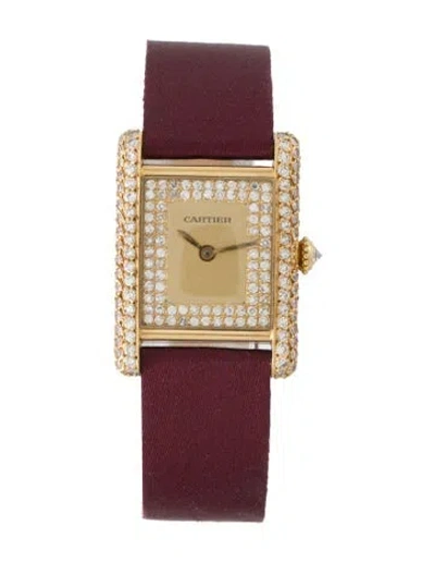 Pre-owned Cartier Tank Louis  Watch In Multi