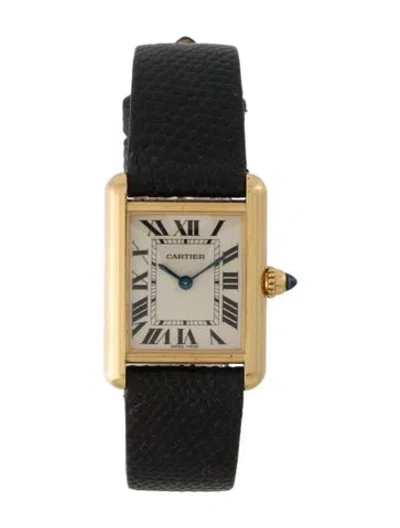 Pre-owned Cartier Tank Louis  Watch In Multi