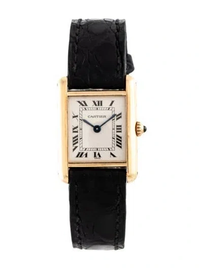 Pre-owned Cartier Tank Louis  Watch In Multicolor