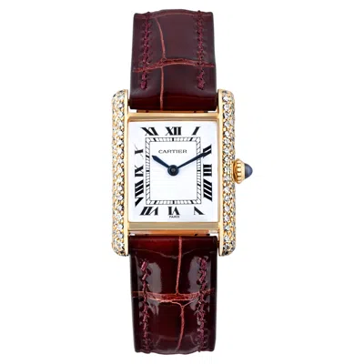 Pre-owned Cartier Tank Louis Wristwatch In Multiple