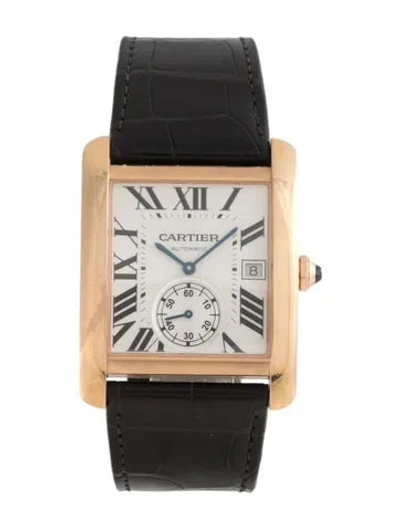 Pre-owned Cartier Tank Mc Watch In Multicolor