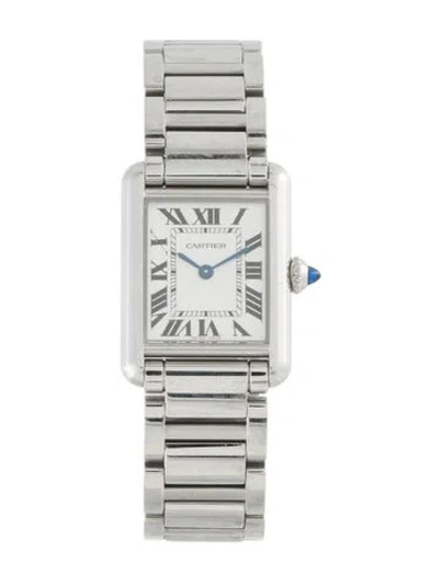 Pre-owned Cartier Tank Must De  Watch, 22mm In Multi
