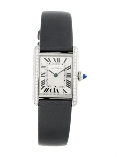 Pre-owned Cartier Tank Must De  Watch, 22mm In Multi