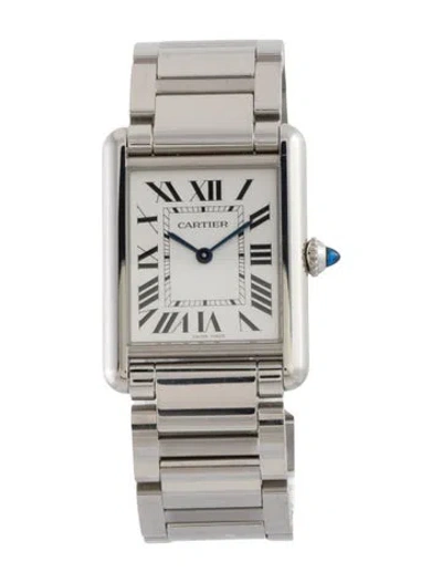 Pre-owned Cartier Tank Must De  Watch, 25mm In Multi