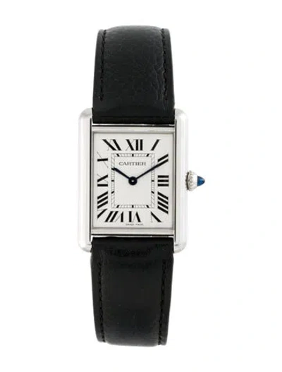 Pre-owned Cartier Tank Must De  Watch, 25mm In Multi