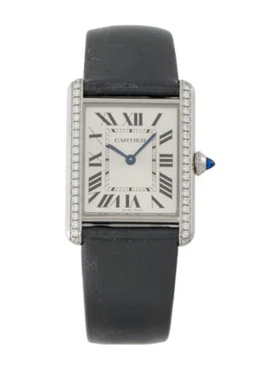 Pre-owned Cartier Tank Must De  Watch In Multi