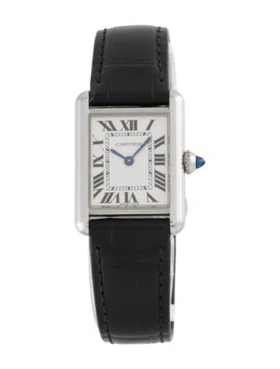 Pre-owned Cartier Tank Must De  Watch In Multicolor