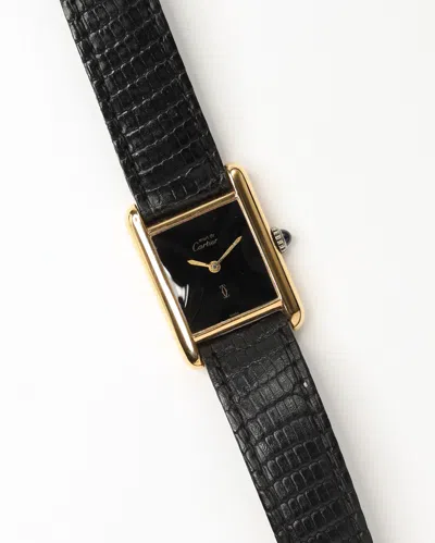 Cartier Tank Vermeil 21mm Manual Watch
