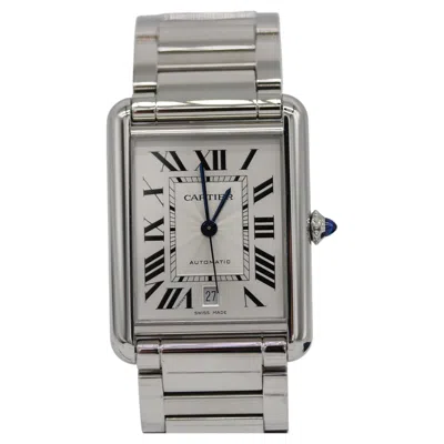 Pre-owned Cartier Tank Wsta0053 � Automatic � 31 X 41mm � Steel � Full Set In Multiple