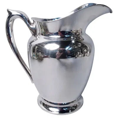 Pre-owned Cartier Traditional American Sterling Silver Water Pitcher